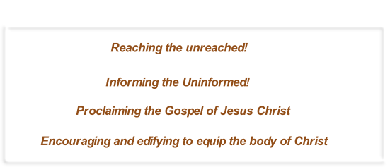 Encouraging and edifying to equip the body of Christ